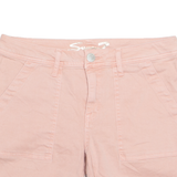 UTILITY BY SEVEN7 DENIM Womens Utility Shorts Pink 90s M W31