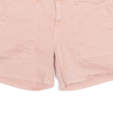 UTILITY BY SEVEN7 DENIM Womens Utility Shorts Pink 90s M W31