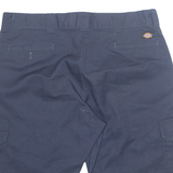 DICKIES Cut Off Mens Workwear Shorts Blue XL W40