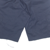 DICKIES Cut Off Mens Workwear Shorts Blue XL W40