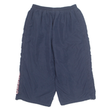 UMBRO Mesh Lined Mens Swimming Shorts Blue Relaxed L W28