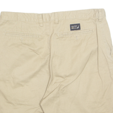 NAUTICA Mens Chino Shorts Beige Relaxed L W35