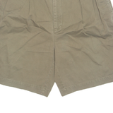 NAUTICA Mens Chino Shorts Brown Classic L W35
