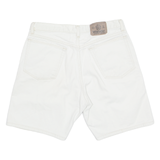 WRANGLER Chino Style Mens Denim Shorts White M W32