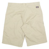 DICKIES Mens Workwear Shorts Beige Classic L W36