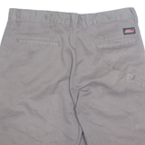 DICKIES Mens Workwear Shorts Grey M W34