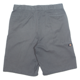 DICKIES Mens Workwear Shorts Grey Loose XL W38
