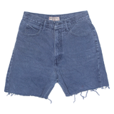 GUESS JEANS Cut Off Womens Denim Shorts Blue 90s M W30