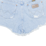 WRANGLER Cut Off Womens Denim Shorts Blue M W32