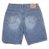 LEVI'S 569 Mens Denim Shorts Blue L W35