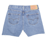 LEVI'S Cut Off 501 Mens Denim Shorts Blue M W31