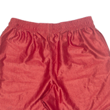 NIKE Mens Sports Shorts Red Relaxed 90s XL W34