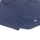 ADIDAS Womens Sports Shorts Blue Relaxed S W24