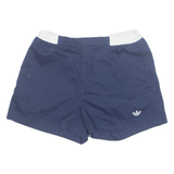 ADIDAS Womens Sports Shorts Blue Relaxed S W24