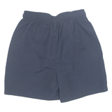 REEBOK Mesh Lined Mens Sports Shorts Blue Relaxed S W24