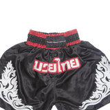 BLACK WIDOW MMA Mens Sports Shorts Black Relaxed XL W20