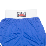 PRO BOX Fight Wear Mens Sports Shorts Blue L W30