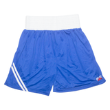 PRO BOX Fight Wear Mens Sports Shorts Blue L W30