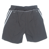 ADIDAS Lined Supernova Mens Sports Shorts Black Relaxed S W26