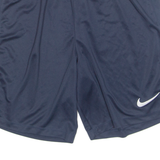 NIKE DRI FIT Mens Sports Shorts Blue Relaxed XL W28