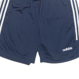 ADIDAS Mens Sports Shorts Blue Relaxed L W30