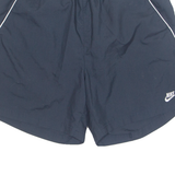 NIKE Mesh Lined Mens Swimming Shorts Blue Relaxed L W28