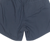 NIKE Mesh Lined Mens Swimming Shorts Blue Relaxed L W28