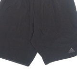 ADIDAS Mens Sports Shorts Black L W26