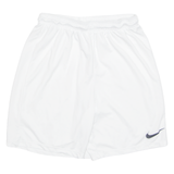 NIKE Mens Sports Shorts White L W28