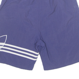ADIDAS ORIGINALS Mens Swimming Shorts Blue Relaxed M W26