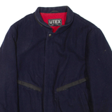 UTEX Mens Jacket Blue Wool M