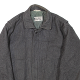 DASH Mens Jacket Grey Wool M