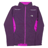 THE NORTH FACE Womens Fleece Jacket Purple L