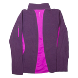 THE NORTH FACE Womens Fleece Jacket Purple L
