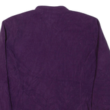 TOMMY HILFIGER Womens Fleece Jacket Purple XL