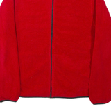 WOOLRICH Mens Fleece Jacket Red L