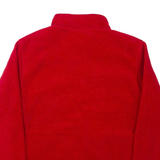 WOOLRICH Mens Fleece Jacket Red L