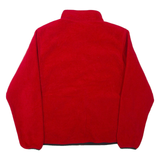 WOOLRICH Mens Fleece Jacket Red L