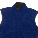CHAMPION Mens Fleece Gilet Blue XL