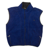 CHAMPION Mens Fleece Gilet Blue XL
