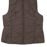 REACTION Womens Gilet Brown Nylon M