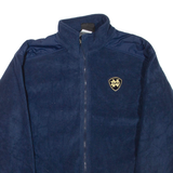 ADIDAS Notre Dame University Mens Fleece Jacket Blue L