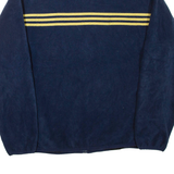 ADIDAS Notre Dame University Mens Fleece Jacket Blue L