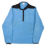 NIKE Therma-fit 1/4 Zip Mens Fleece Jacket Blue S