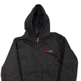 CORNER STONE Mens Jacket Black Hooded XL