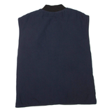 BULWARK Mens Workwear Gilet Blue XL
