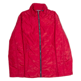 TOMMY HILFIGER Womens Quilted Jacket Red L