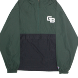 CHAMPION GB Mens Anorak Jacket Black USA Hooded S