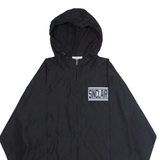 CHAMPION Sinclair Mens Windbreaker Jacket Black USA Hooded M