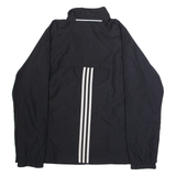 ADIDAS Womens Windbreaker Jacket Black UK 26